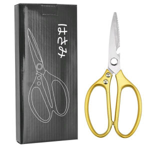 Gunting Dapur JAPAN SK5 Tajam Kuat Tebal Stainless Steel Kitchen Shear Serbaguna