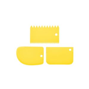 Pemotong Adonan Kue Roti Isi 3PCS Multifungsi / Pisau Potong Roti / Scraper Kue Perapih PH C1042