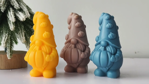 Flexible Reusable Silicone Ornament Mold Crafting Moulds for Handmade Soaps Ice Sculptures and Creative Gifts