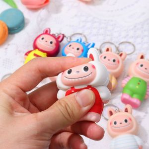 keychain squisy labubu gantungan kunci rumah gantungan kunci mobil gantungan kunci motor gantungan tas lucu dan unik squisy labubu
