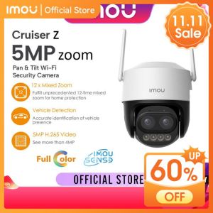 Dahua IMOU Cruiser Z 5MP 3K Wi-FI PT 12 X Mixed Zoom IP66 Outdoor Camera  Smart Color Night Vision  2-Way Talk  Human Detection
