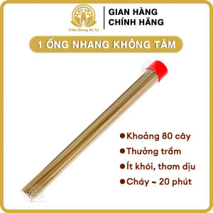 Nhang không tăm trầm hương xông nhà ít khói thơm dịu nhang sạch an toàn Trầm Hương Hà Xá