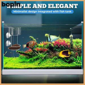 Bopin Cá trung chuyển cho 2025 hồ cá mới bể cá khay món ăn với cốc hút Acrylic cá ăn ống cá thực phẩm chủ