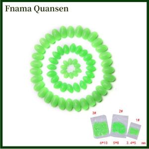 Fnama 100X ลูกปัดเรืองแสง rigs ทำให้ลูกปัดตกปลาอ่อนเรืองแสงรูปไข่5mm 8mm 10mm