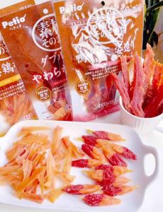 Petio Japan Dog food Pet snack Dog snack Pet food Dog treat Chicken cartilage molar 日本Petio派地奥风鸡肉干鸡软骨磨牙训犬狗零食60g