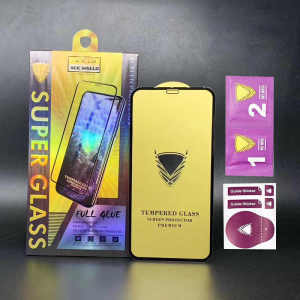 Golden Armor iPhone 14 Pro Max / iPhone 14 Plus / iPhone 13 Pro Max / Mini / 12 / 11 / XS Max / XR / X Premium Curved Privacy Clear Glass Screen Protector