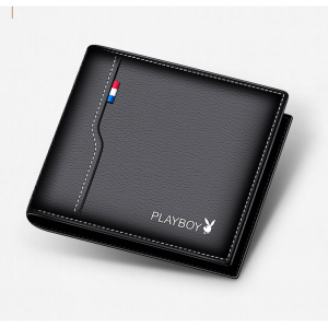 New Famous Men Casual Leather Short Wallet Wallets