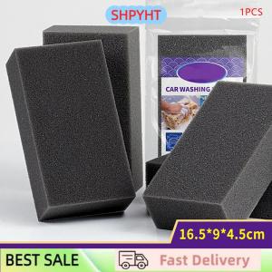 SHPYHT Car-Washing Sponge Black Car Wash Sponge Glass Washing Cleaner Foam Produce Automobile Clean Tool Sponge Durable