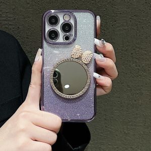 OPPO Reno 5F Reno 10 Reno 10 Pro Reno 11 Reno 11 Pro Reno 12 Reno 12 Pro Reno 13 Reno 13 Pro Reno 13F 4G 5G electroplated glitter 2 in 1 transparent shining bling camera protect ribbon mirror soft case casing 手机壳