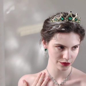 Elegant Rhinestones Headbands Secure Design Wedding Dance Parties Hair Ornament Fashion Hairpiece For Women