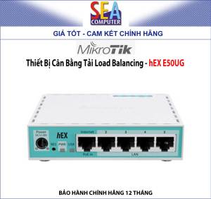 Thiết Bị Cân Bằng Tải Mạng Load Balancing - Mikrotik hEX E50UG