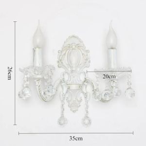 xpkQ Vintage Wall Lamp Nordic Design Stairs Night Lamps Luxury Bedroom Bed Side Sconce Led Candle Crystal Lights Home Decorative 5B9Z4