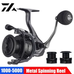POKICH Spinning Reel 10KG Max Drag Fishing Reel 5.2:1 Ratio Lightweight  Metal Spool Spinning Coil for Carp Freshwater Fishing Tackle