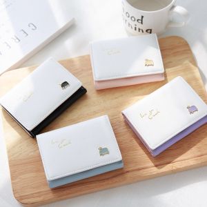 Ví Ngắn Nữ Mini Đính Chú Voi LOVE YOU SO MUCH 404 Siêu Dễ Thương