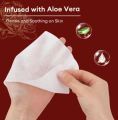 Munafie Niacinamide Cleansing Wipes Rose Scented 40 Sheets Wet Wipes for Skin - KeiMav. 