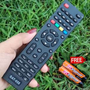 SAT-058 GSAT HD TV REMOTE CONTROLLER REPLACEMENT WITH BATTERY