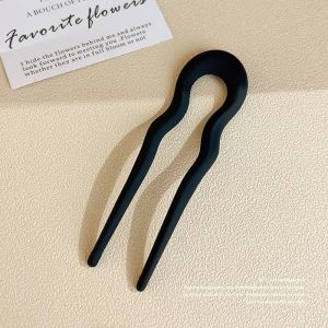 Zy Fashion Simple Frosted Retro Hairpin for Women Korean Style Back of The Head Plate Hairpin Fashion Girl Hair Clip