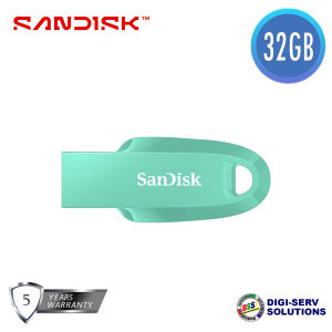 Sandisk Ultra Curve USB 3.2 Flash Drive ~ 32GB - GREEN
