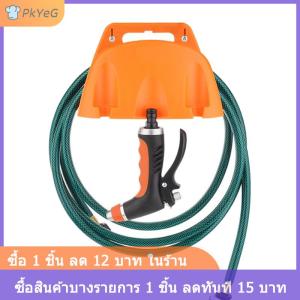 [COD] PkYeG ที่แขวนท่อชลประทานในสวนแบบติดผนังราวแขวนพลาสติกอุปกรณ์จัดระเบียบสายยางรดน้ำ