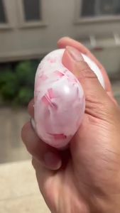 Crushed Ice Handmade Squishy Ball Ice Skin Sound Fidget Toy Cream Strip Shaker Squeeze Toy Mochi Stress Relief Toy Cute Gift for Girls