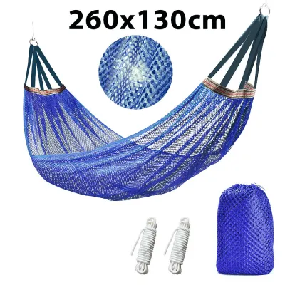 Ice silk Hammock 200KG Camping Hiking Duyan Outdoor Foldable Hammock Travel Hammock with Storage Bag