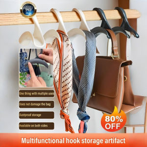 Wrinkle Free Hook No Crease Hook Multifunctional Bag Organizer Storage Bag Protection Home Closet Accessory