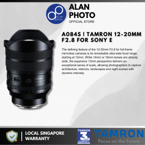 Tamron 12-20mm F2.8 Lens [Sony E] A084S | Tamron Singapore Warranty