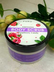 Body Scrub Pemutih Badan BPOM - Fuku Whitening Body Scrub 250gr - Lulur Fuku Pemutih Badan