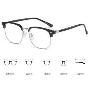 VIVOLILV 【ส่วนลด 50%】 👓👓 แว่นตาใกล้ตาแฟชั่นสตรี 0.0-6.0 ตัวกรองป้องกันรังสีถอดได้เลนส์ไฟฟ้ากรองแว่นตาคอมพิวเตอร์แฟชั่น