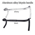 Bicycle Bent Handlebar 31.8 Ultralight Handle Drop Bar Racing Road Bike 380/400/420/440mm Bike Parts. 