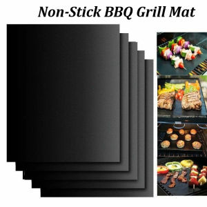 Reusable Non-Stick BBQ Grill Mat Pad Baking Sheet Portable Outdoor Picnic Cooking Barbecue Oven Tool Accessories Gri