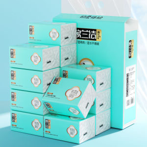 (ยกแพ็ก 10ห่อ)กระดาษเช็ดหน้า หนา5ชั้น 300แผ่น เช็ดปากกระดาษทิชชู่ กระดาษชำระ