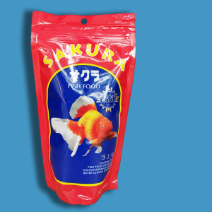 Makanan Ikan Hias Sakura Ukuran 1mm Isi 100Gram Berkualitas Mengapung COD