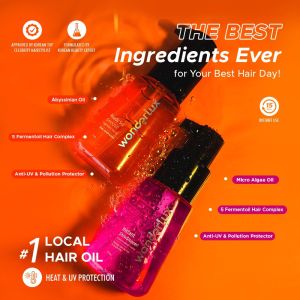 Wonderlux X Azarine Hair Oil 75 ML