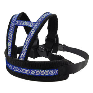 Hamshmoc Motorcycle Baby Safety Belt Harness Adjustable Reflective Child Riding Harness Breathable Shatter-Resistant Kids Protection Anti-Fall Safety Accessories