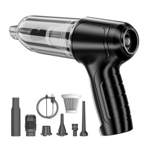 TATA 160000PA Portable Vacuum Cleaner 120W Wireless Mini Handheld Vacuum Cleaner Car&Home Use and Office Cordless Charging Dust Collector
