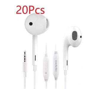 [SmartHere] Original OPPO R11 Headsets with 3.5mm Plug Wire Controller earphone for Xiaomi Huawei OPPO R15 OPPO Find X F7 F9 OPPO R17