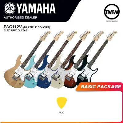 Yamaha PAC112V Electric Guitar Pacifica Pac Series Beginners Alder Body Maple Neck [LIMITED STOCK]