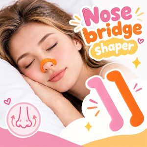 MUSCLEX Silicone Nose Lifter Memory Support Nose Lifter Flexible Nose Bridge Shaper Bendable Nose Shaper Clip Nose Shaping Tool