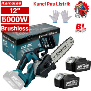 Kamolee 12 Inci Gergaji Mesin Kayu Brushless 5000W