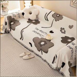 ผ้าคลุมโซฟา สี่ฤดูกาล กันลื่นและกันแมว ทําความสะอาดง่ายและรวดเร็ว ระบายอากาศได้ บ้าน สะดวกสบาย