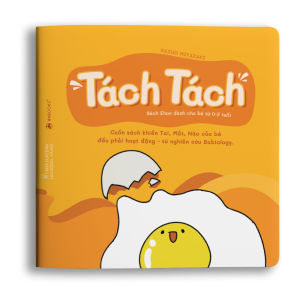 Sách Ehon - Thật bất ngờ ( Tách Tách Cạp Cạp Hắt Xì) - Dành cho trẻ từ 0 - 2 tuổi- NPH Wabooks