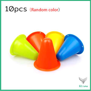 Eliana เซต10 ชิ้น กรวยฝึกโรลเลอร์สเกต อุปกรณ์ฝึกซ้อมฟุตบอล วัสดุแข็งแรง ทนทาน Skate Marker Cones