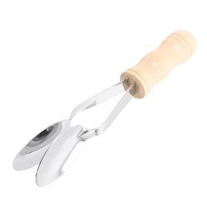 MINIFELE 262 Wooden Handle Musical Spoons Spoon Castanets 20CM Spoon Musical Instrument Durable Music Classes Teaching Supplies Wooden Metronome Percussion Instrument Accessories
