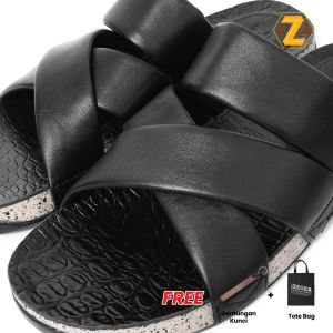 ZEGER Sandal Slop Kulit Pria - Gattor R04