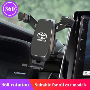 Giá Đỡ Điện Thoại Xoay 360 Độ Màu Bạc Giá Đỡ Màu Đen Cho TOYOTA HONDA NISSAN MAZDA BMW AUDI MERCEDES Điện Thoại Xe Hơi Clip Dành Cho iPhone 11 XS X XR 7 Samsung Huawei Oppo Tất Cả Các Mô Hình Giá Đỡ Kẹp Thông Hơi Ô Tô Hỗ Trợ Điện Thoại Di Động Có Logo