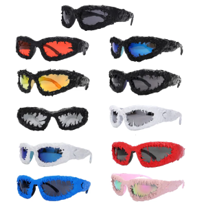 Mens Protecting Driving Sunglasses Comfortable Wear Sun Glasses Big Sunglasses for Cosplay and Everyday Use