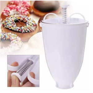 Sale Donut Maker Donut Mould Easy Fast Manual Waffle Dispenser Doughnut Machine Arabic Waffle Plastic Lightweight Deep Fry
