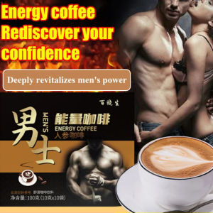 Energy coffee Mens Ginseng Energy Instant Coffee Ginseng Oyster Peptide Instant Black Coffee