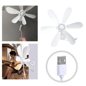 Adjustment Angle 16.5Inch Quiet Wall Mounted Fan USB 5V Operation For Small Space And Workshops